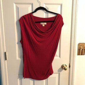 Red Michael Kors Blouse